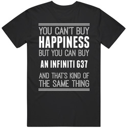 Buy An Infiniti G37 Happiness Car Lover Mens Cotton Classic T Shirt
