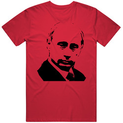 Vladimir Putin Russian Leader Mens Cotton Classic T Shirt