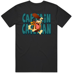 Captain Caveman Cartoon Classic Logo Mens Cotton Classic T Shirt