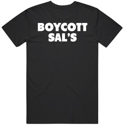 Boycott Sal's Do The Right Thing Movie Mens Cotton Classic T Shirt
