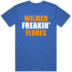 Wilmer Flores New York Brooklyn Baseball Sports Freakin Mens Cotton Classic T Shirt