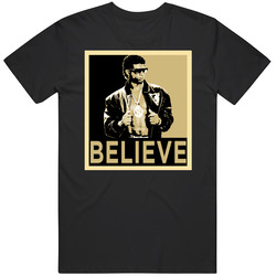 Believe Deion Sanders Colorado Football Hope Style Mens Cotton Classic T Shirt