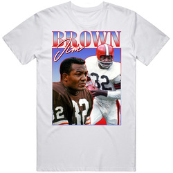 Jim Brown 90s Style Mens Cotton Classic T Shirt