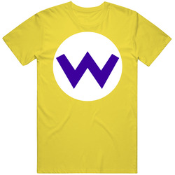 Wario Super Mario Cart Group Halloween Costume Mens Cotton Classic T Shirt
