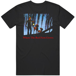 Where The Red Fern Grows Mens Cotton Classic T Shirt
