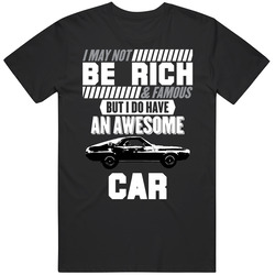 1969 Amc Amx 3 6 4l V8 B And W But I Do Have An Awesome Car Funny Fan Mens Cotton Classic T Shirt