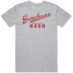 Gettelman Milwaukee Logo Defunct Brewery Company Beer Fan Gift Idea Mens Cotton Classic T Shirt