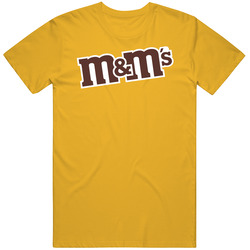M&m Logo Candy Mens Cotton Classic T Shirt
