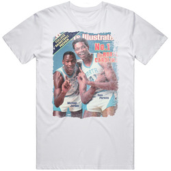 Michael Jordan Sports Illustrated North Carolina Basketball Mens Cotton Classic T Shirt