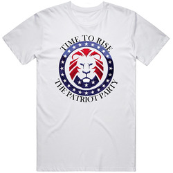 The Patriot Party White Mens Vintage T Shirt