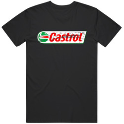 Castrol (weathered) B Mens Vintage T Shirt