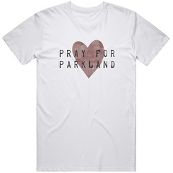 Pray For Parkland Stoneman Douglas School Support Mens Vintage T Shirt