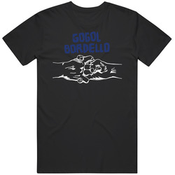 B Gogol Bordello Logo Finger 240817 M14990 Mens Vintage T Shirt