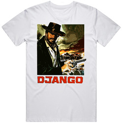 Django Western Movie Retro Mens Vintage T Shirt