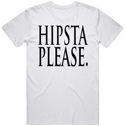 Hipsta White Mens Vintage T Shirt