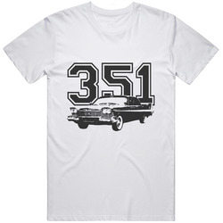 1958 Belvedere 426s Three Quarter Angle View With Engine Size Light Color Mens Vintage T Shirt