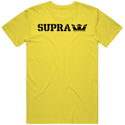 Supra Technology Title And Logo Mens Vintage T Shirt