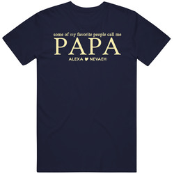 Papa For Jinamarie Mens Vintage T Shirt