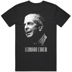 Leonard Cohen 5 Mens Vintage T Shirt