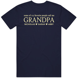 Grandpa For Sheri Mens Vintage T Shirt