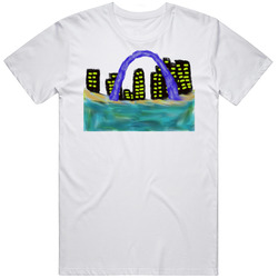 St. Louis Mens Vintage T Shirt