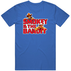 Smokey And The Bandit, T-shirt, Burt Reynolds, Jackie Gleason, Retro, 1970's, 80's, Comedy Mens Vintage T Shirt