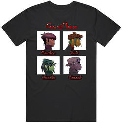 Tc Gorillaz Jmmd7884d Mens Vintage T Shirt
