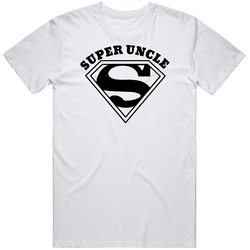 Super Uncle Mens Vintage T Shirt