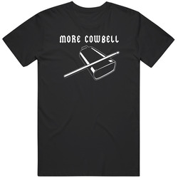 The Only Prescription Is More Cowbell Funny SNL Comedy Sketch   Mens Vintage T Shirt