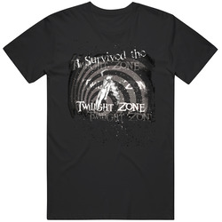 The Twilight Zone I Survived Mens Vintage T Shirt
