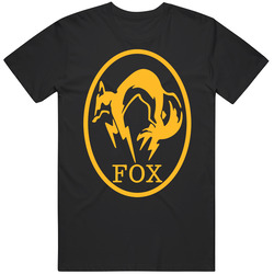Foxhound - Metal Gear Solid Emblem 4 120815 W A Mens Vintage T Shirt