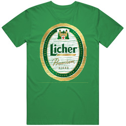 Licher Pilsner Beer Lover Ale Lager St. Patrick's Day Mens Vintage T Shirt