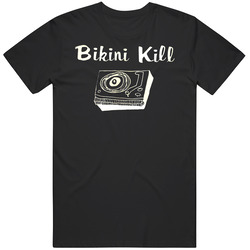 B Bikini Kill Logo Wefewsfb13989 Mens Vintage T Shirt