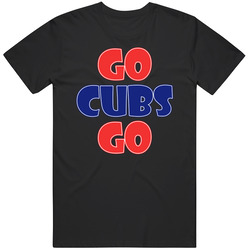 GO CUBS GO T SHIRT CHICAGO BASEBALL TEAM SPORTS WRIGLEY FIELD MLB TEE Mens Vintage T Shirt