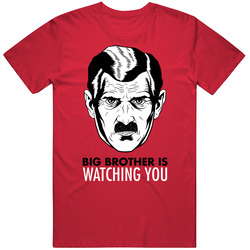 Big Brother Is Watching You Mens Vintage T Shirt