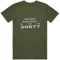 Young Sinatra 9 19 11 20877 Singer Logic Music Mens Vintage T Shirt