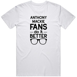 Anthony Mackie Fans Do It Better Funny Mens Vintage T Shirt