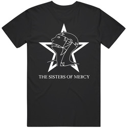 A The Sstrs Of Mercy Logo 1 Mens Vintage T Shirt