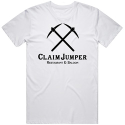 Claim Jumper Restaurant And Saloon Popular American Steakhouse Mens Vintage T Shirt