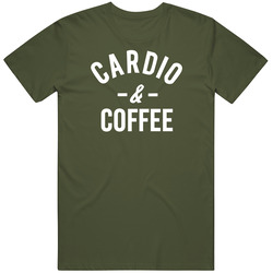 Cardio And Coffee Mens Vintage T Shirt