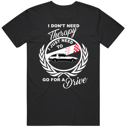 1978 Mazda Rx7 Sa22c Dont Need Therapy Just Need To Drive Car Lovers Mens Vintage T Shirt