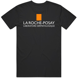 La Roche-posay Laboratoire Dermatologique Logo Mens Vintage T Shirt