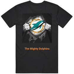 The Mighty Dolphins Mens Vintage T Shirt