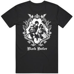 Black Butler Anime 2 Mens Vintage T Shirt