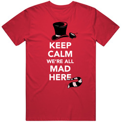 All Mad Here (mens) Mens Vintage T Shirt