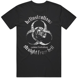 Straight From Hell Mens Vintage T Shirt