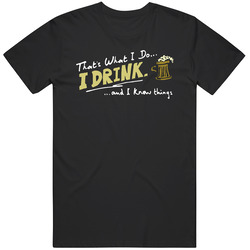 I Drink Mens Vintage T Shirt