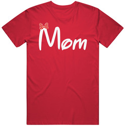 Mom Bow Mens Vintage T Shirt