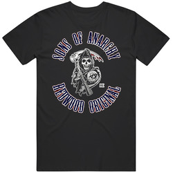 Sons Of Anarchy Redwood Original Mens Vintage T Shirt