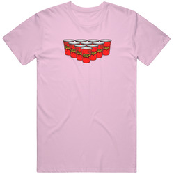 Peer Pong Pink Mens Vintage T Shirt